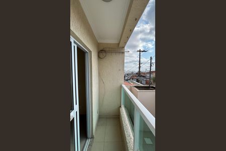 Sala - Sala de Jantar Varanda de apartamento para alugar com 2 quartos, 54m² em Jardim Stella, Santo André