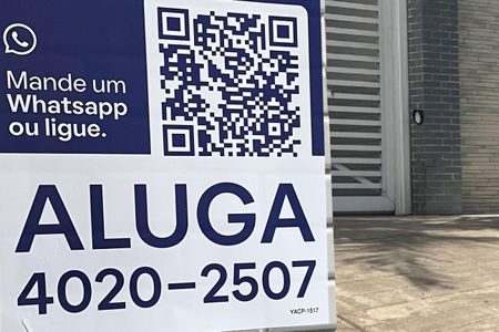 Apartamento para alugar com 58m², 1 quarto e 1 vagaPlaca instalada