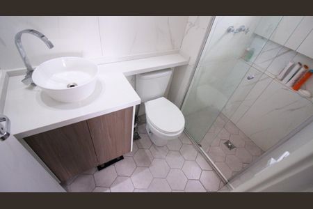 Apartamento à venda com 59m², 2 quartos e 1 vaga Apartamento à venda com 59m², 2 quartos e 1 vagaBanheiro da Suíte