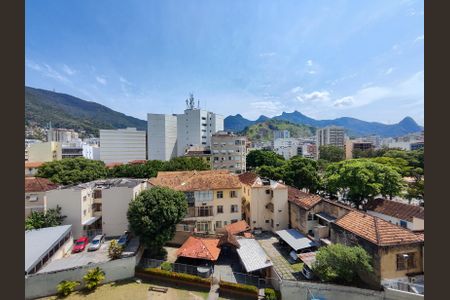 Vista da Sala de apartamento para alugar com 1 quarto, 56m² em Tijuca, Rio de Janeiro