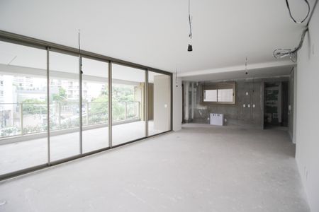 Sala de apartamento para alugar com 3 quartos, 222m² em Indianópolis, São Paulo