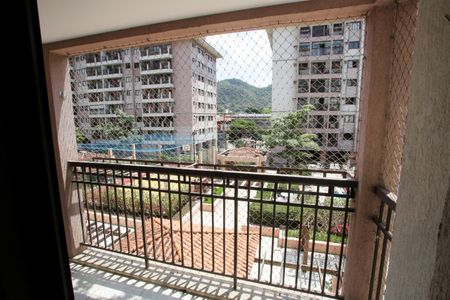 Varanda da Sala de apartamento à venda com 2 quartos, 69m² em Taquara, Rio de Janeiro