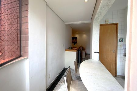 Varanda da Sala de apartamento à venda com 3 quartos, 85m² em Estoril, Belo Horizonte