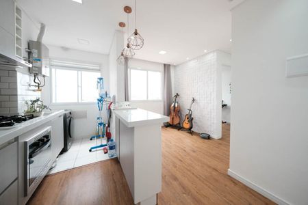 Sala/Cozinha de apartamento à venda com 2 quartos, 37m² em Cidade Patriarca, São Paulo