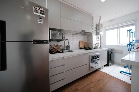 Sala/Cozinha de apartamento à venda com 2 quartos, 37m² em Cidade Patriarca, São Paulo