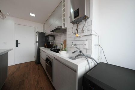 Sala/Cozinha de apartamento à venda com 2 quartos, 37m² em Cidade Patriarca, São Paulo