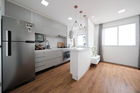 Sala/Cozinha de apartamento à venda com 2 quartos, 37m² em Cidade Patriarca, São Paulo