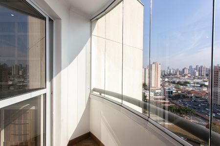 Varanda da Sala de apartamento para alugar com 2 quartos, 54m² em Vila Aricanduva, São Paulo