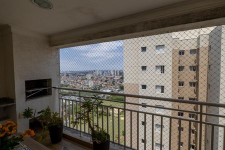 Varanda da Sala de apartamento à venda com 3 quartos, 105m² em Jardim Tupanci, Barueri