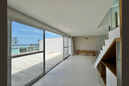 Sala de apartamento para alugar com 3 quartos, 382m² em Recreio dos Bandeirantes, Rio de Janeiro