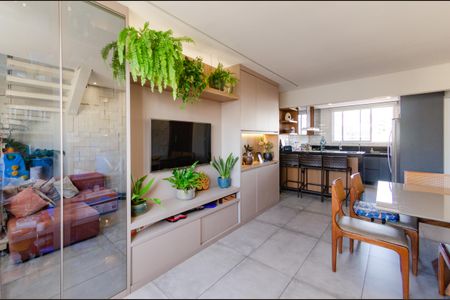 Sala de apartamento à venda com 3 quartos, 177m² em Grajaú, Belo Horizonte