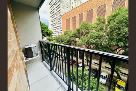 Sacada de apartamento à venda com 2 quartos, 60m² em Centro, Rio de Janeiro