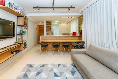 Sala de apartamento para alugar com 2 quartos, 60m² em Dom Bosco, Belo Horizonte
