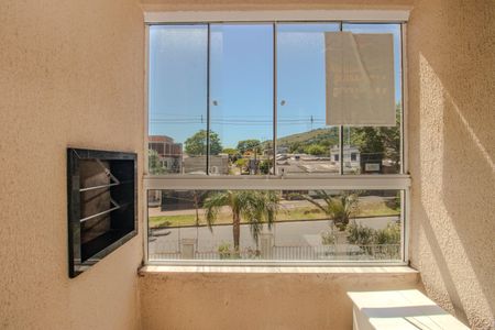 Sala - Varanda de apartamento à venda com 2 quartos, 47m² em Morro Santana, Porto Alegre
