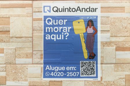 Apartamento para alugar com 30m², 1 quarto e sem vaga Apartamento para alugar com 30m², 1 quarto e sem vagaPlaca