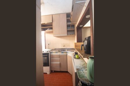 Cozinha de apartamento à venda com 4 quartos, 89m² em Cristal, Porto Alegre