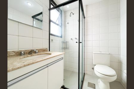 Apartamento para alugar com 59m², 2 quartos e 2 vagas Apartamento para alugar com 59m², 2 quartos e 2 vagasBanheiro da Suíte