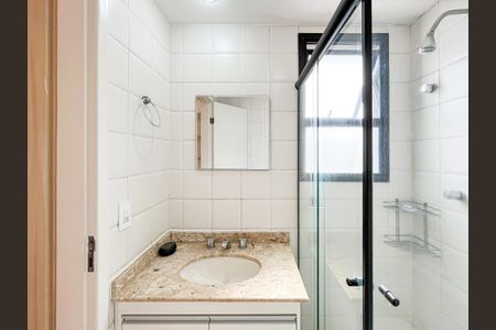 Apartamento para alugar com 59m², 2 quartos e 2 vagas Apartamento para alugar com 59m², 2 quartos e 2 vagasBanheiro da Suíte