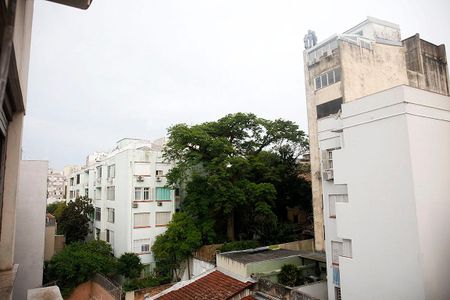 Sala Vista de apartamento para alugar com 1 quarto, 55m² em Centro Histórico, Porto Alegre