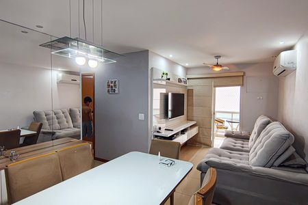 sala de apartamento à venda com 3 quartos, 78m² em Pechincha, Rio de Janeiro