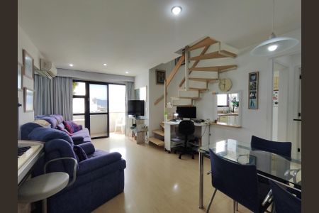Sala de apartamento à venda com 2 quartos, 74m² em Barra da Tijuca, Rio de Janeiro