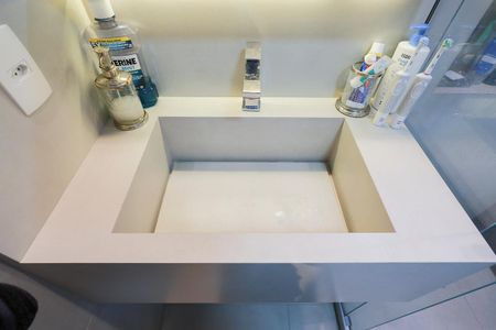 Apartamento à venda com 118m², 3 quartos e 2 vagasBanheiro da suíte