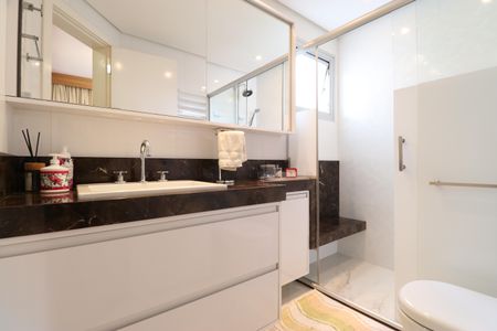 Apartamento à venda com 85m², 3 quartos e 2 vagasBanheiro da Suíte