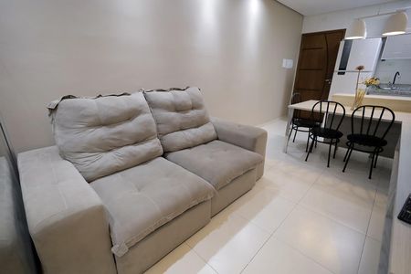 Sala de apartamento para alugar com 2 quartos, 70m² em Jardim Santo Antônio, Santo André