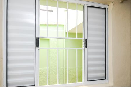 Sala - vista de casa para alugar com 1 quarto, 40m² em Baeta Neves, São Bernardo do Campo