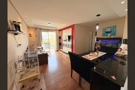 Sala de apartamento à venda com 3 quartos, 71m² em Jardim Tamoio, Jundiaí