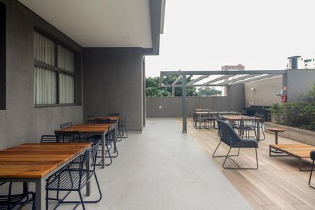 Apartamento à venda com 27m², 1 quarto e sem vagaCondomínio - Churrasqueira