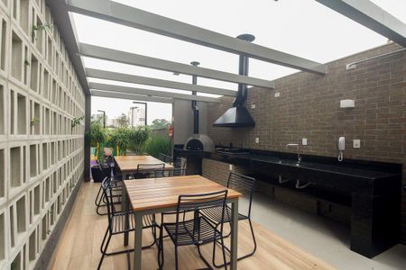 Apartamento à venda com 27m², 1 quarto e sem vagaCondomínio - Churrasqueira