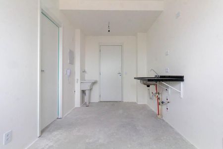 Sala, Cozinha e Área de Serviço de kitnet/studio à venda com 1 quarto, 27m² em Vila Aricanduva, São Paulo