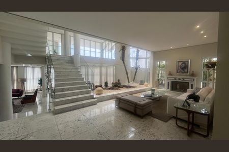 Sala de casa de condomínio à venda com 5 quartos, 980m² em Sítios de Recreio Gramado, Campinas