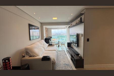 Sala de apartamento para alugar com 2 quartos, 60m² em Jardim, Santo André