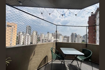Varanda de apartamento para alugar com 3 quartos, 171m² em Vila Nova Conceição, São Paulo