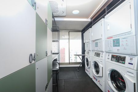 Studio para alugar com 23m², 1 quarto e sem vaga Studio para alugar com 23m², 1 quarto e sem vagaArea Comum - Lavanderia