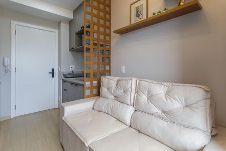 Sala de apartamento para alugar com 1 quarto, 25m² em Vila Nova Conceição, São Paulo