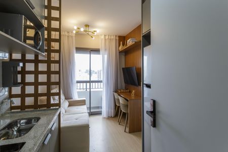 Sala de apartamento para alugar com 1 quarto, 25m² em Vila Nova Conceição, São Paulo