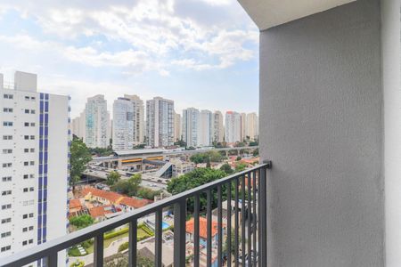 Varanda de apartamento para alugar com 1 quarto, 28m² em Campo Belo, São Paulo