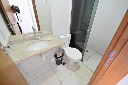 Apartamento para alugar com 40m², 1 quarto e 1 vaga Apartamento para alugar com 40m², 1 quarto e 1 vagaBanheiro da Suíte
