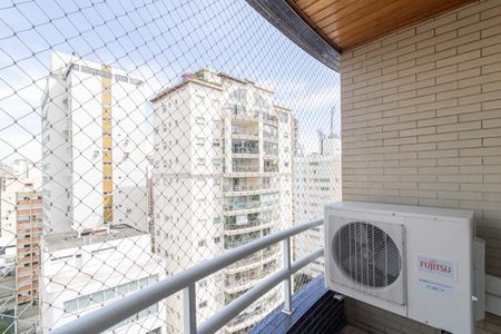 Varanda de apartamento para alugar com 3 quartos, 118m² em Itaim Bibi, São Paulo