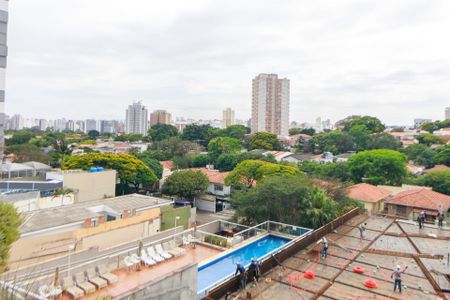 Sala - Vista de apartamento à venda com 2 quartos, 82m² em Campo Belo, São Paulo