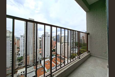 Varanda de kitnet/studio à venda com 1 quarto, 25m² em Vila Olímpia, São Paulo