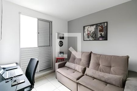 Sala de apartamento à venda com 2 quartos, 48m² em São João Batista, Belo Horizonte