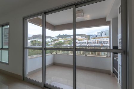 Varanda gourmet de apartamento à venda com 3 quartos, 88m² em Buritis, Belo Horizonte