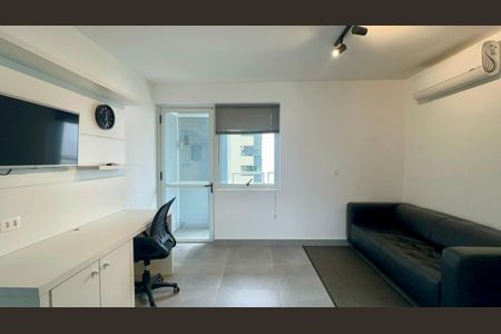 Sala de apartamento para alugar com 1 quarto, 40m² em Cerqueira César, São Paulo
