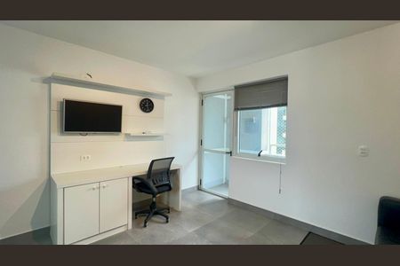 Sala de apartamento para alugar com 1 quarto, 40m² em Cerqueira César, São Paulo