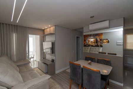 Sala de Estar/Jantar de apartamento para alugar com 2 quartos, 56m² em Jardim das Colinas, Hortolândia