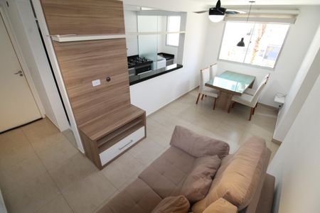 Sala de apartamento para alugar com 2 quartos, 47m² em Chácara dos Eucaliptos, São José dos Campos